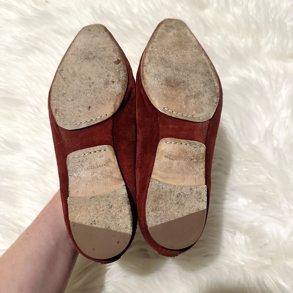 Veronica Beard Champlain Suede Loafer Sz 7.5 - Picture 6 of 7